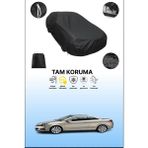 Dokaca Siyah Opel Astra Twin Top 2006 - 2011 Uyumlu Araba Brandası, Koruyucu Örtü, Oto Branda