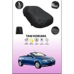 Dokaca Siyah Opel Tigra Twin Top 2005 - 2009 Uyumlu Araba Brandası, Koruyucu Örtü, Oto Branda