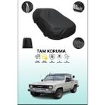 Dokaca Siyah Toyota Blizzard Soft Top Uyumlu Araba Brandası, Koruyucu Örtü, Oto Branda
