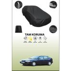 Dokaca Siyah Toyota Corolla 5 Kapılı 1992 - 1997 Uyumlu Araba Brandası, Koruyucu Örtü, Oto Branda