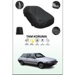 Dokaca Siyah Toyota Corolla Fx Compact 5 Uyumlu Araba Brandası, Koruyucu Örtü, Oto Branda