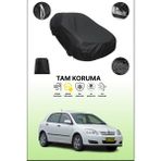 Dokaca Siyah Toyota Corolla Hatch 9 Uyumlu Araba Brandası, Koruyucu Örtü, Oto Branda
