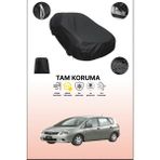 Dokaca Siyah Toyota Corolla Spacio 2 Uyumlu Araba Brandası, Koruyucu Örtü, Oto Branda