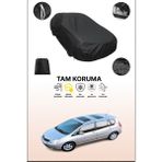 Dokaca Siyah Toyota Corolla Verso 2002 - 2004 Uyumlu Araba Brandası, Koruyucu Örtü, Oto Branda