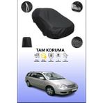 Dokaca Siyah Toyota Corolla Wagon 9 Uyumlu Araba Brandası, Koruyucu Örtü, Oto Branda