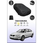 Dokaca Siyah Volkswagen Passat Alltrack Uyumlu Araba Brandası, Koruyucu Örtü, Oto Branda