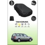 Dokaca Siyah Volkswagen Passat Variant 2000 - 2005 Uyumlu Araba Brandası, Koruyucu Örtü, Oto Branda
