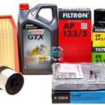 Dokker 1.5 Dci Filtre Bakim Seti + Castrol 5W30