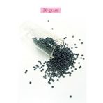 Dökme Cam Kum Boncuk (11/0) 2 mm - 20 Gram - Koyu Yeşil - BNC019