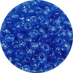 Dökme Cam Kum Boncuk (8/0) 3 mm - 20 Gram - Şeffaf Açık Mavi - BNC163