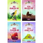 Doktor Dolittle Seti 4 Kitap (Adalı Mirandanın Sırrı + Kızgın Boğaların Oyunu + Yüzen Adanın Esrarı + Kırmızı Yelkenlinin Sonu) - Standart