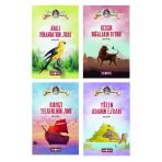 Doktor Dolittle Seti 4 Kitap (Adalı Mirandanın Sırrı + Kızgın Boğaların Oyunu + Yüzen Adanın Esrarı + Kırmızı Yelkenlinin Sonu)