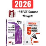 Doktrin Yayınları 2026 Kpss Önlisans Yargı ve Doktrin Genel Kültür Yetenek Tamamı Çözümlü 5 Deneme +1 Kpss Deneme Hediye