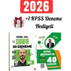 Doktrin Yayınları 2026 Kpss Retro Coğrafya 20'li Deneme ve Doktrin Coğrafya 40 Deneme +1 Kpss Deneme Hediyeli
