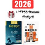Doktrin Yayınları 2026 Kpss Tarih Soru Bankası ve Retro Tarih 20'li Deneme +1 Kpss Deneme Hediyeli