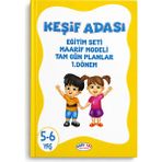 Doku AES Keşif Adası Eğitim Seti 5-6 Yaş | Maarif Modeli Tam Gün Planlar 1. Dönem | Okul Öncesi Eğitim Kitabı | Anaokulu Anasınıfı Öğretmen Etkinlik Planı ve Eğitim Materyali