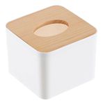 Doku Kutusu kapağı, Banyo Için Ahşap Kağıt Havlu Dispenseri, Modern, Ev, Ofis, Otomotiv Için Yaygın Olarak Uygulanabilir (Tip 2)
