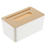 Doku Kutusu kapağı, Banyo Için Ahşap Kağıt Havlu Dispenseri, Modern, Ev, Ofis, Otomotiv Için Yaygın Olarak Uygulanabilir (Tip 3 Dikdörtgen)
