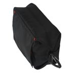 Doku Saklama Çantası, Kamp Için Yaygın Olarak Kullanılan Taşınabilir Doku Tutucu Aşınmaya Dayanıklı Polyester (BLACK)