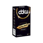 Doku Ultra İnce 12 Adet Prezervatif Doğal Lateks ile Hazzı Artıran İncecik Yapı