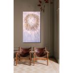 Dokulu Büyük Boy El Yapımı Yağlı Boya Tablo 75x120cm