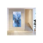 Dokulu Büyük Boy El Yapımı Yağlı Boya Tablo 75x126cm