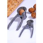 Döküm 2li Ceviz & Fındık Kıracağı Seti Gri