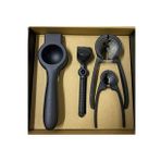 Döküm 4 Lü Set Limon Sıkacağı +ceviz Kıracağı +fındık Kıracağı+sarımsak Ezici