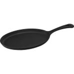 Döküm Fajita Tavası 17X23 cm Saplı Oval