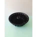 Döküm Granit Rüzgar Gülü Kek Kalıbı 26 cm - Siyah - Siyah
