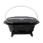 Döküm Kore Barbeküsü Siyah