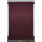 Dokuma Bordo Renk ( Ekstrafor Büzgülü) Tek Kanat Fon Perde 150x260 Cm
