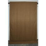 Dokuma Kahverengi Renk ( Ekstrafor Büzgülü) Tek Kanat Fon Perde 150x260 Cm