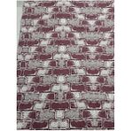 Dokuma Savan (Serme) Halı Örtüsü (Kale) 6m² 200*300CM - 200 x 300 cm - Bordo
