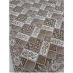 Dokuma Savan (Serme) Halı Örtüsü (Kale) 6m² 200*300CM - 200 x 300 cm - Kahverengi