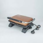 DÖKÜMİX Dökümix Demir Döküm Tost Makinesi Rose Gold + Tel Fırça
