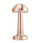 Dokunmatik Açma Kapatma USB Şarjlı Kafe Restaurant Romantik Yemek Masası Lambası (Gold Rose)