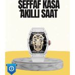 Dokunmatik Akıllı Saat Sesli Asistan ve Gps Özellikli - 01P-Pembe