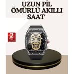 Dokunmatik Akıllı Saat Sesli Asistanlı Geniş Özellikli - 01P-Pembe