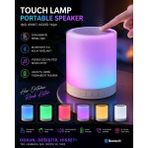 Dokunmatik Ledli Ses Bombası- Touch Lamp Portable Speaker