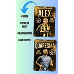 Dokuz Yayınları Alex ve Quaresma Seti (2 Kitap) Alex, Quaresma, Beşiktaş, Fenerbahçe, Benim Futbol Kahramanım