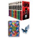 Dokuz Yayınları Arsen Lüpen 8 Kitap Set(Motivasyon Ajandam ve Özel Tasarım Hareketli Kelebek Ayraç Hediye)
