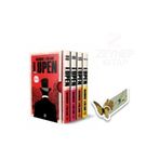 Dokuz Yayınları Arsen Lüpen Kırmızı Set 4 Kitap(Özel Tasarım Hareketli Kelebek Ayraç Hediye)
