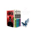 Dokuz Yayınları Arsen Lüpen Mavi Set 4 Kitap(Özel Tasarım Hareketli Kelebek Ayraç Hediye)