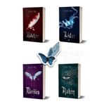 Dokuz Yayınları Ateşli Kanatlar 4 Kitap Set(KARTONKAPAK)(Özel Tasarım Hareketli Kelebek Ayraç Hediye)