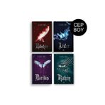 Dokuz Yayınları Ateşli Kanatlar Serisi 4 Kitap Set Cep Boy