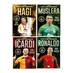 Dokuz Yayınları Benim Futbol Kahramanım İCARDİ HAGİ RONALDO ( Büyük Poster Stcker Futbolcu Kartı HEDİYE) 4 KİTAP