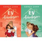Dokuz Yayınları Ev Arkadaşım 1 Karton Kapak ve Ev Arkadaşım 3 Karton Kapak (Gonca Çakır) 2'li Set