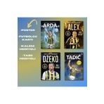 Dokuz Yayınları Fenerbahçe Efsaneleri Seti 3 (4 Kitap) Alex, Arda,Tadic, Dzeko, Fenerbahçe, Benim Futbol Kahramanım