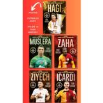 Dokuz Yayınları Hediyeli Galatasaray Efsaneleri Kitap Seti (5 Kitap)Muslera, Hagi, İcardi, Ziyech, Zaha, Galatasara